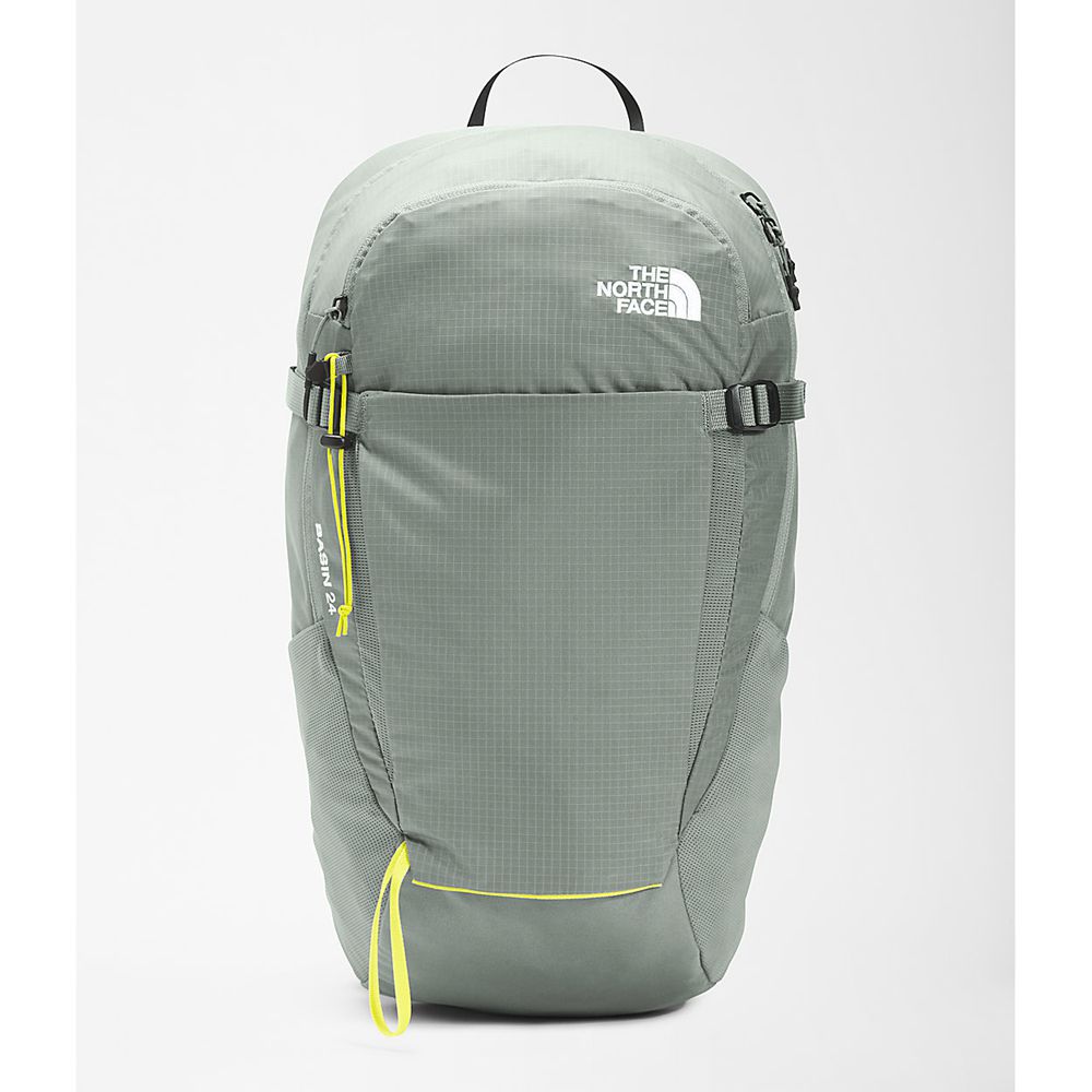 The North Face Backpacks Mens Australia - The North Face Basin 24 Green (DTR-810945)